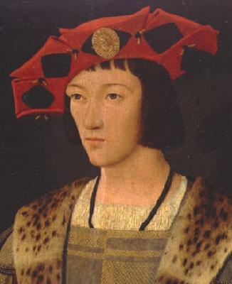 Jan Mostaert Portrait of Charles VIII